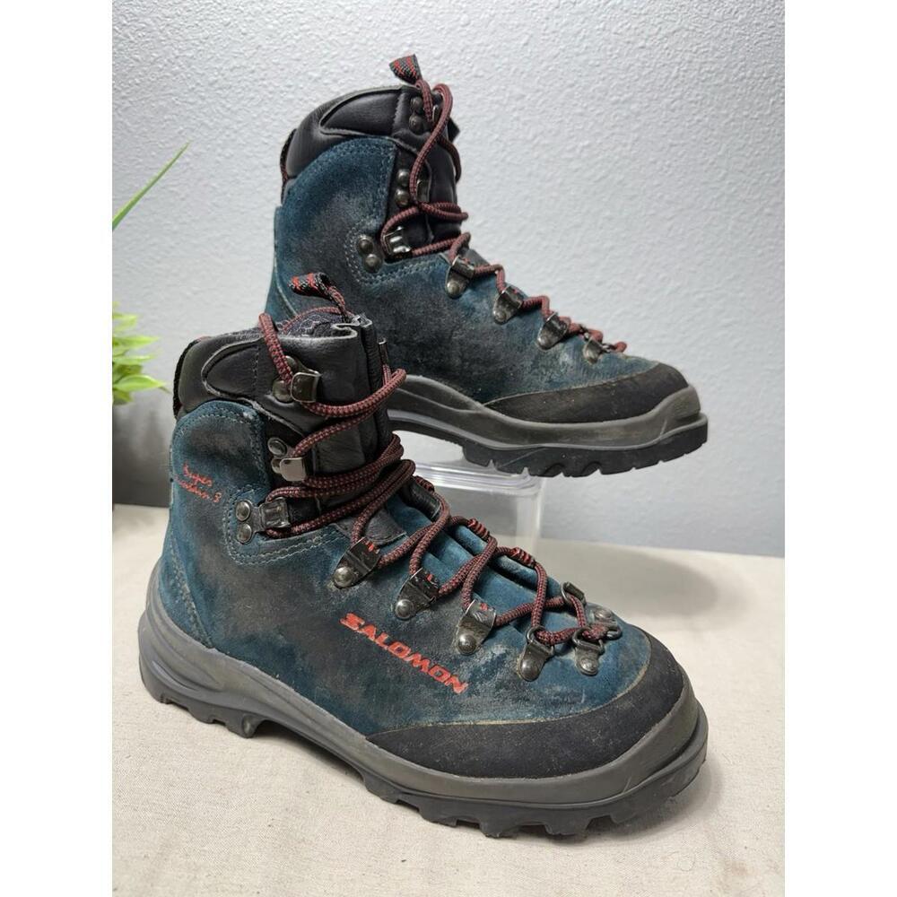Salomon Super Mountain 8 Heavy Duty Hiking‎ Boots Womens 7.5